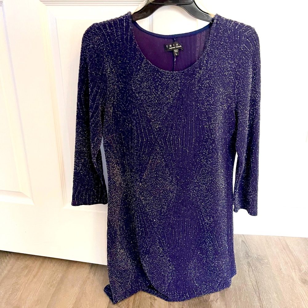Sparkly, semi-form fitting dress